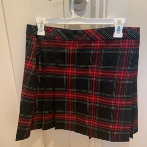 Plaid Winter Skirt